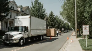 moving truck access