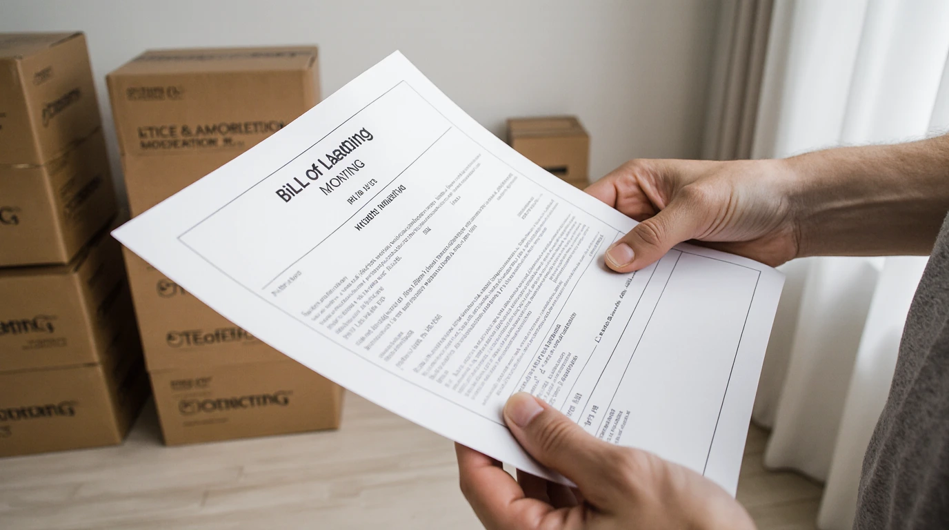 Bill of Lading moving