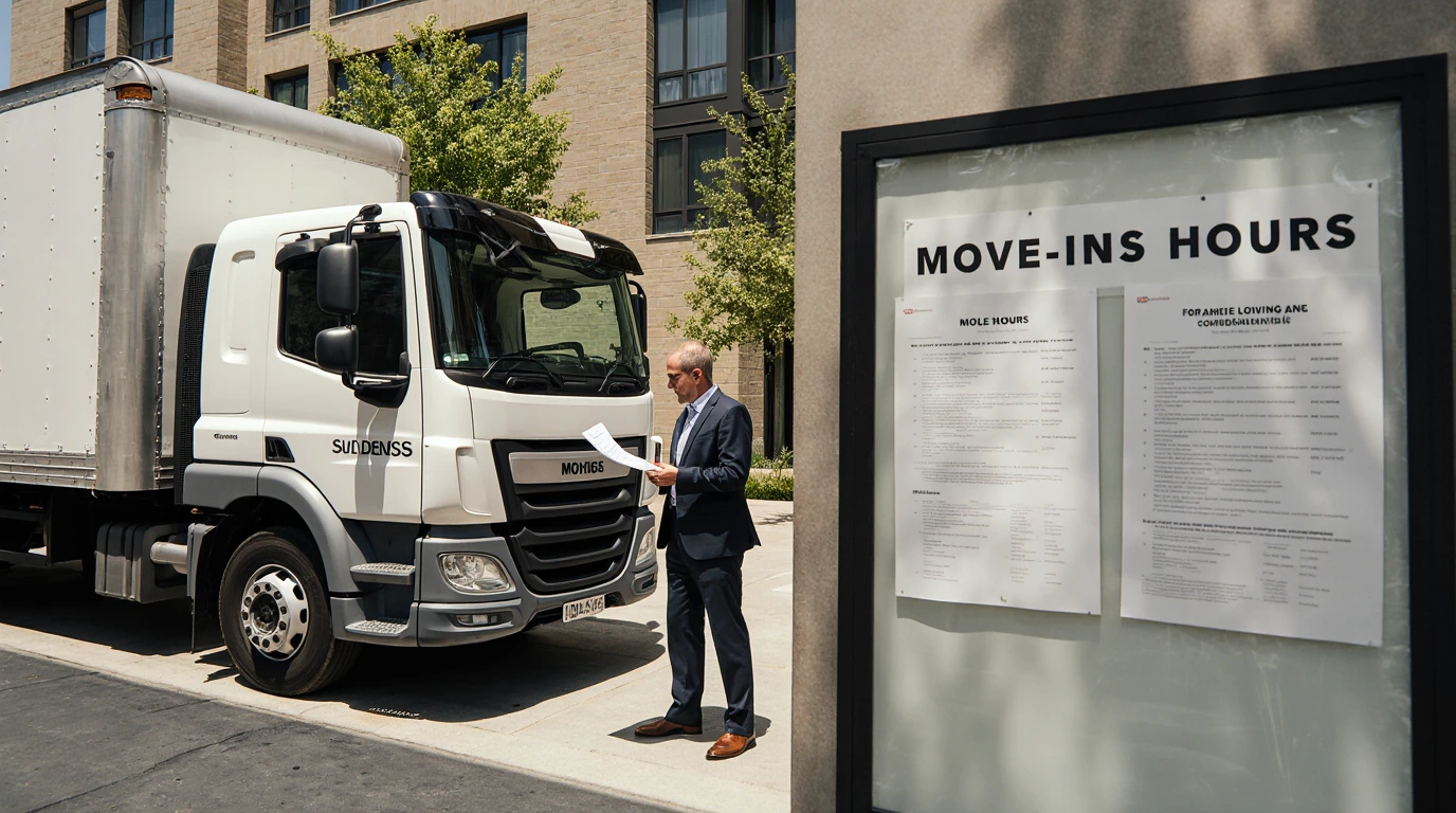 HOA moving rules,