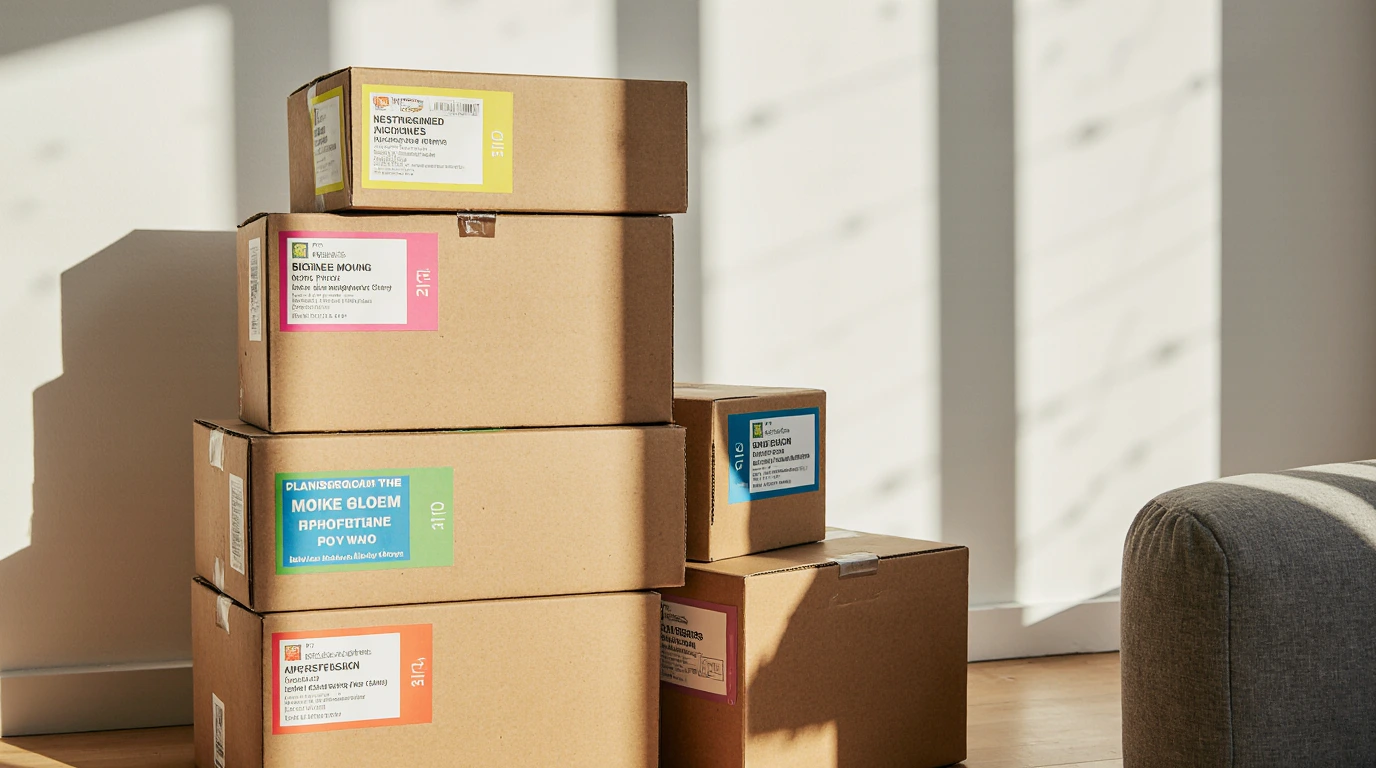 moving labeling system