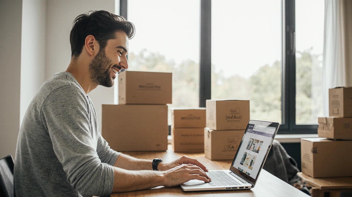 selling items before moving