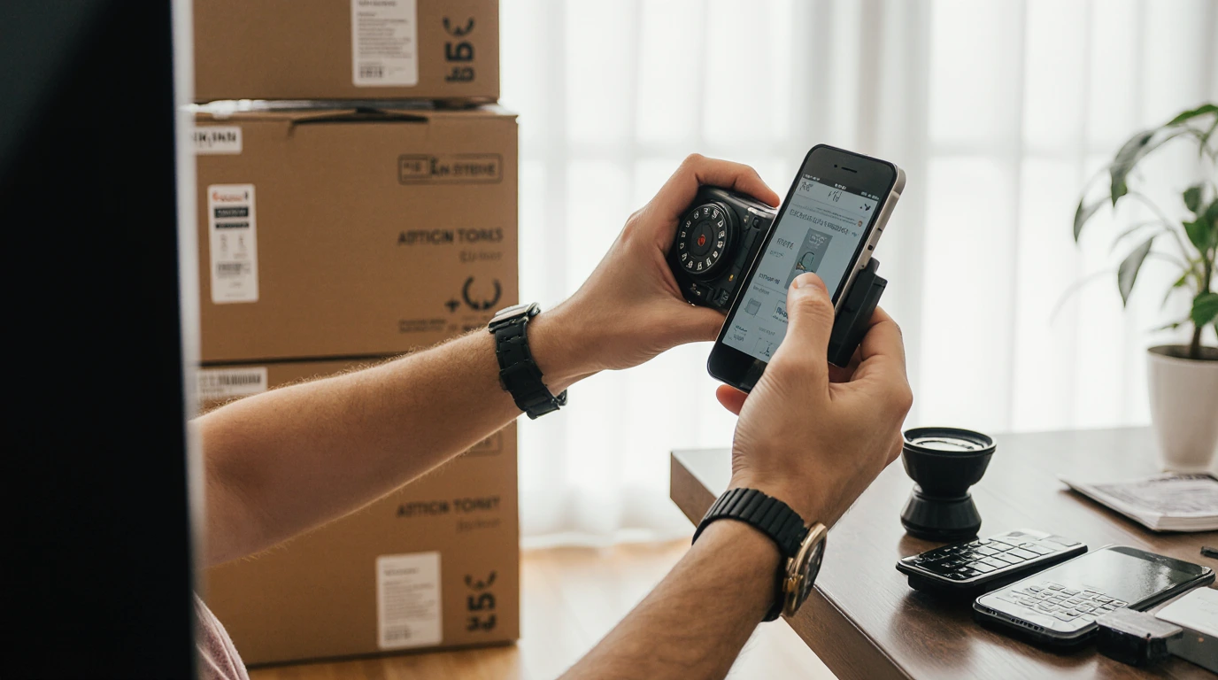 photograph serial numbers