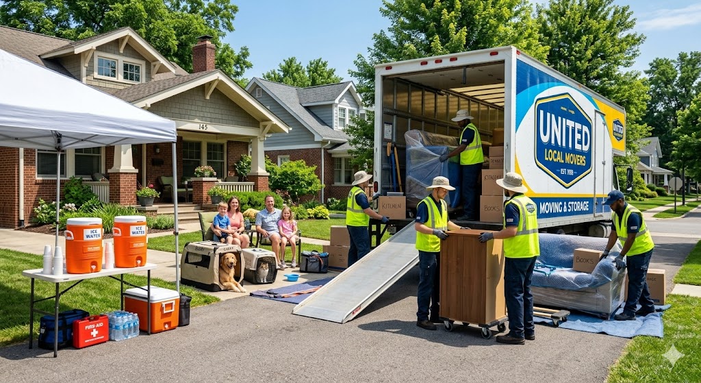 heat safety for movers