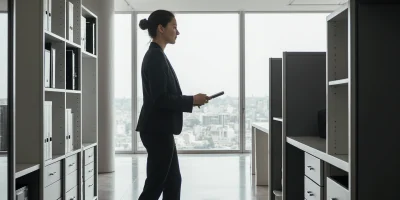 Double-Checking All Rooms and Storage Areas Before Leaving the Old Office