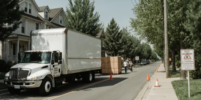 moving truck access
