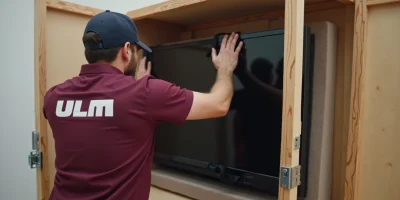 crating TV for moving crating TV for moving