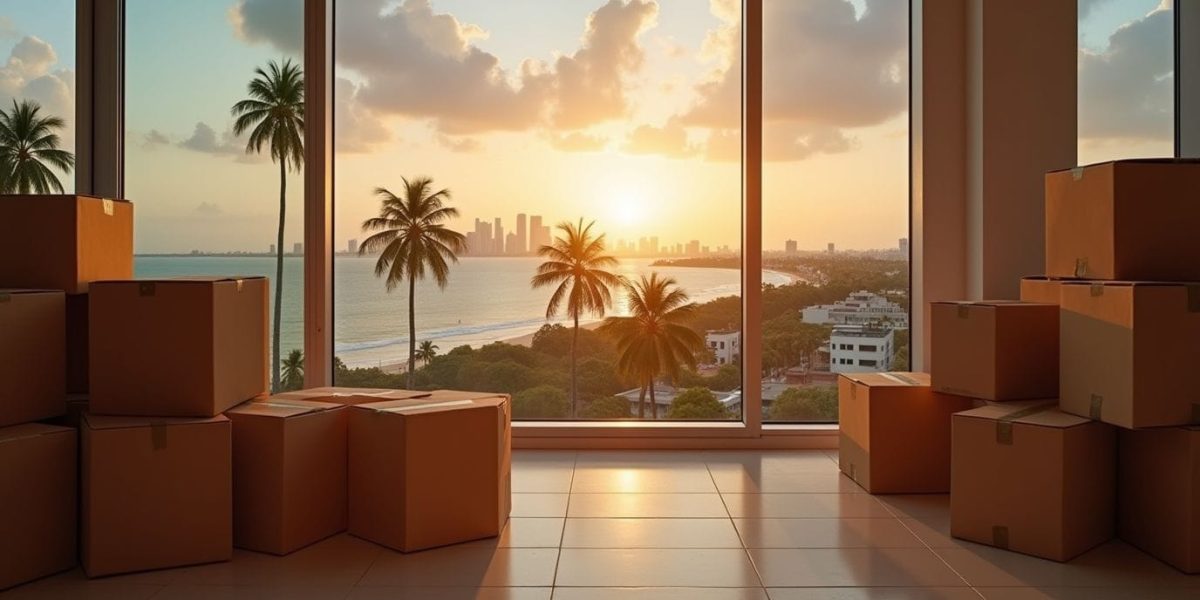 miami moving_boxes_on_floor_in_new_apartment_miami_skyline_through_window_palm_trees_silhouettes_ocean_vi__1