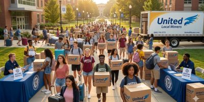 university housing move-in